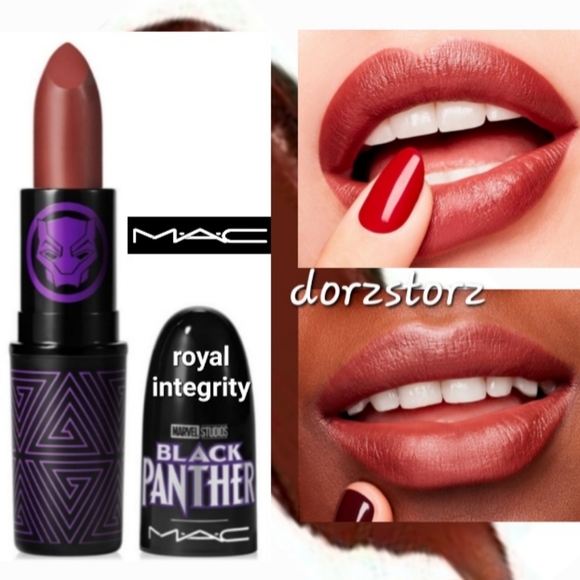 MAC Cosmetics Other - MAC Lipstick Black Panther Lipstick *ROYAL INTEGRITY* / .10 oz / NIB - LTD ED